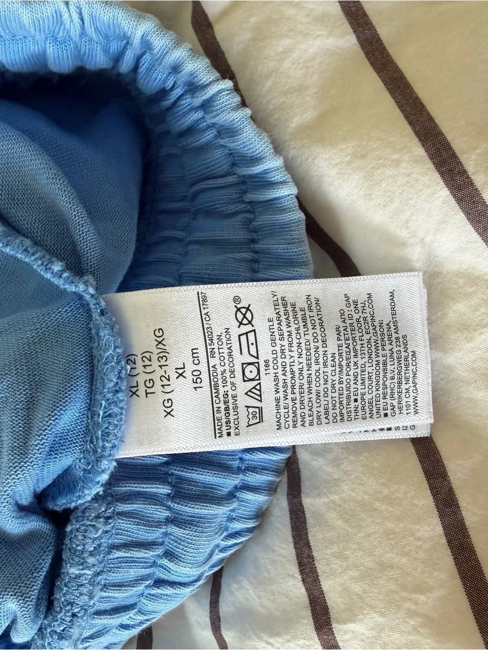 GAP Kids Heavyweight Shorts in Union Blue - XL